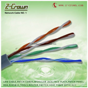 network cable cat5e 0.51mm 4p utp wire